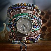 Украшения handmade. Livemaster - original item BOHO stone wristwatch 