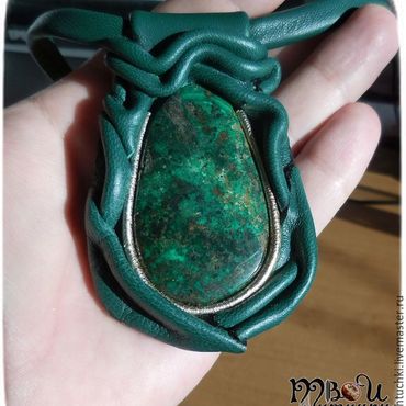 Украшения ручной работы. Ярмарка Мастеров - ручная работа Принцесса малахита. Handmade.