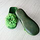 Felted women's Slippers. Flip flops. Saenko Natalya. Online shopping on My Livemaster.  Фото №2