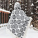 Woolen poncho with hood (unisex), Ponchos, Novokuznetsk,  Фото №1