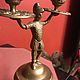 Bronze Warrior candle holder, bronze, Holland. Vintage candlesticks. Dutch West - Indian Company. My Livemaster. Фото №4