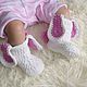 Booties-boots 'Leverets'. Babys bootees. Nataliya Tirukova. Online shopping on My Livemaster.  Фото №2