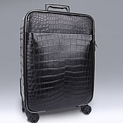 Сумки и аксессуары handmade. Livemaster - original item Suitcase made of genuine Siamese crocodile leather IMA0704B4. Handmade.