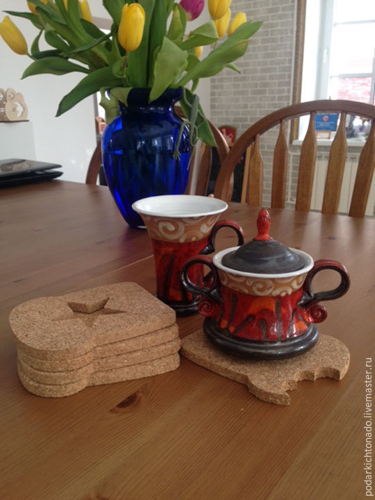 Пробковые подставки под горячее"Хлеб" – купить на Ярмарке Мастеров ...