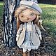 Интерьерная текстильная кукла №2, Чердачная кукла, Ступино,  Фото №1