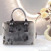 Сумки и аксессуары handmade. Livemaster - original item Women`s handbag made of natural sea lion fur. Handmade.