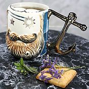 Mustache Cup