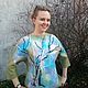 Felted sweatshirt 'Tree', Galina Klimkina. Sweatshirts. Galina Klimkina (gala-klim). Online shopping on My Livemaster.  Фото №2