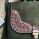 Order Backpack made of genuine leather and suede in boho style. Gelekoka. Handmade leather bags.. Livemaster. . Backpacks Фото №3