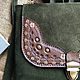 Заказать Рюкзак из натуральной кожи и замши в стиле бохо. Gelekoka. Сумки ручной работы.. Ярмарка Мастеров. . Рюкзаки Фото №3