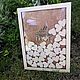 Рамка для пожеланий с сердечками на свадьбу. Книги. WoodShop. Интернет-магазин Ярмарка Мастеров.  Фото №2