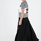 Order Women's summer outfit of 2 parts.Cotton skirt and T-shirt -SE0562TR. EUG fashion. Livemaster. . Suits Фото №3