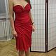 Evening corset dress with drape. Dresses. stillmasterEK (stillmasterEK). My Livemaster. Фото №5