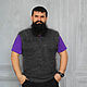 Knitted vest 'Friend'. Mens vests. iuliy_puhovyeizdeliy. My Livemaster. Фото №4