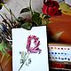 Watercolor painting 'rose'. Pictures. Svekla_art. Online shopping on My Livemaster.  Фото №2