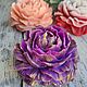 A large candle is a peony flower. Candles. Happiness Gift Shop (kudreshova). My Livemaster. Фото №5