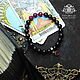 Garnet bracelet 'Happy Love'. Bead bracelet. Handiwork decorations. My Livemaster. Фото №4