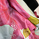 Scarf silk "Paradise flower". Scarf silk batik. Scarves. Pictures and silk. Online shopping on My Livemaster.  Фото №2