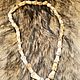 Beads of bone of the wolf, Ritual attributes, Moscow,  Фото №1