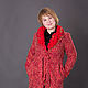Уютное красное пальто, Пальто, Старый Оскол,  Фото №1