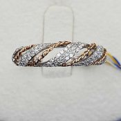 Украшения handmade. Livemaster - original item Gold ring with 0,357 ct diamonds. Handmade.