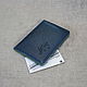 Passport cover with RFID protection for travel or autodocs, Passport cover, Abrau-Durso,  Фото №1