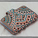 Holder for plastic cards of the 'Sand'. Business card holders. Elena.nikk.77 (craftswomens). Online shopping on My Livemaster.  Фото №2
