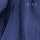 Sweatshirts: women's jumper blue. Sweater Jackets. CUTE-KNIT by Nata Onipchenko. My Livemaster. Фото №5