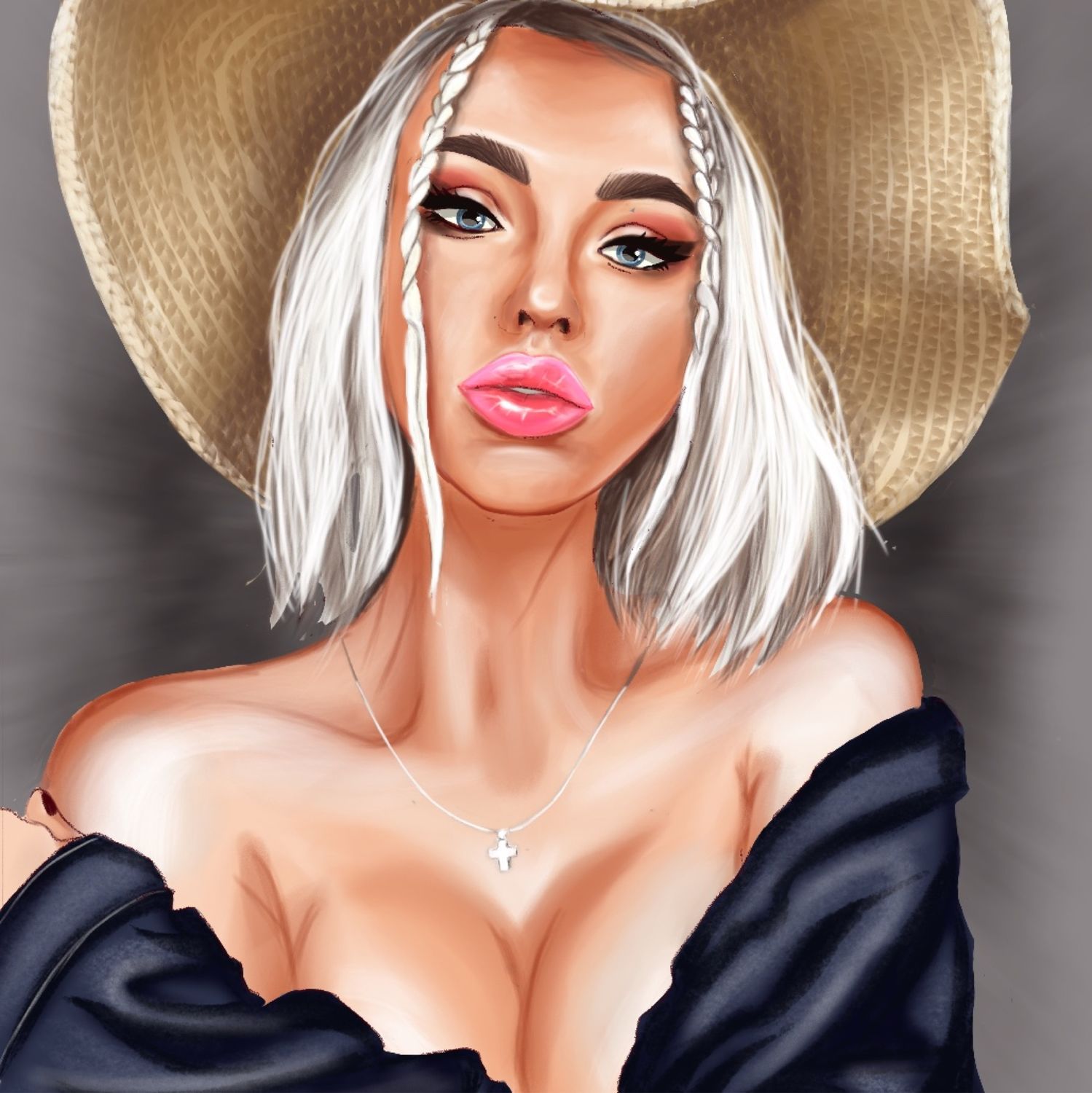 Dijital Sanat Resimleri - Dijital Art Pictures - Digital Portrait Paintings