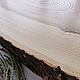 Шикарный косой спил дерева Ясеня 36.5-61.5 см. Спилы дерева. Лес-Ник (LesD-Nik). Интернет-магазин Ярмарка Мастеров.  Фото №2