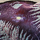 Шелковый платок "Сливовый". Бордово-фиолетовый шейный. Платки. Мария Хабарова. Шарфы, платки. Ярмарка Мастеров.  Фото №4