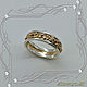 Order Ring 'Olive branch' gold 585, silver 925. MaksimJewelryStudio. Livemaster. . Rings Фото №3