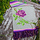 Коврик в стиле шебби шик "Сиреневые розы", Ковры, Подольск,  Фото №1