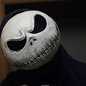 Субкультуры handmade. Livemaster - original item Jack Skellington Mask Resin Full face Halloween mask. Handmade.