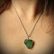 Кулоны-сердечки Я вас лю (4 разных). Кулон. Garbage Bijoux. Ярмарка Мастеров.  Фото №6