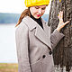 Takes felted yellow wool. Berets. Larissa Permjakova. Online shopping on My Livemaster.  Фото №2