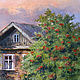 Picture-Evening in the village. AUGUST. Pictures. Artist Sergey Dorofeev. Online shopping on My Livemaster.  Фото №2