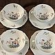 Винтаж: Старинные бульонницы Royal Limoges France. Сервизы винтажные. Brocante chez Alla. Ярмарка Мастеров.  Фото №4