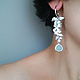 Order Earrings 'Flower cascade'. Linda (LKdesign). Livemaster. . Earrings Фото №3