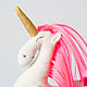 The author's soft toy Pink Unicorn. Stuffed Toys. Kseniia Trofimova (toyhappyhappy). Online shopping on My Livemaster.  Фото №2