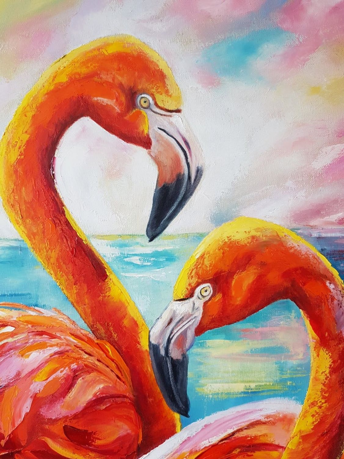 Фламинго картина