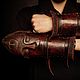 Leather Bracers with a Mask, Bracers, St. Petersburg,  Фото №1