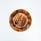 Flat plate made of Cedar from the 'Aristocrat' series 275 mm. T140. Dinnerware Sets. ART OF SIBERIA. My Livemaster. Фото №6