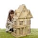  Деревянный кукольный домик с мебелью, Кукольные домики, Краснодар,  Фото №1