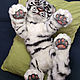 A white tiger cub in the style of still life. Stuffed Toys. Dilara. My Livemaster. Фото №4