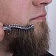 Расческа для бороды. Аксессуары для бороды. Rebelty Ювелирные изделия с черепами. Ярмарка Мастеров.  Фото №4