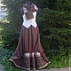 No. №135 Linen skirt boho, Skirts, Ekaterinburg,  Фото №1