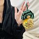 Шар интерьерный «Золотой Шарм». Елочные игрушки. Марина-Подари́на.Счастье в Коробочке. Ярмарка Мастеров.  Фото №9