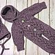 Комбинезон и шапочка"Ежевичное настроение", Комбинезоны детские, Каменномостский,  Фото №1