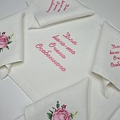 Для дома и интерьера handmade. Livemaster - original item Linen table textiles. Handmade.